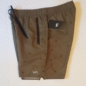 RVCA YOGGER IV ELASTIC SHORTS 17"